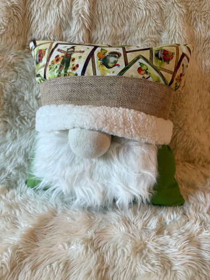 Harvest Scarecrow Fall Gnome Pillow