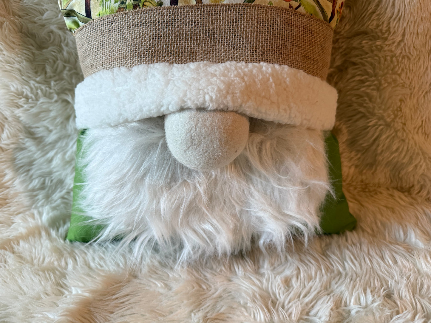 Harvest Scarecrow Fall Gnome Pillow