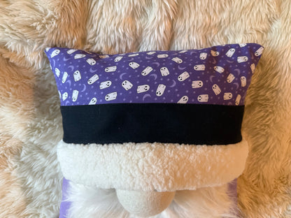 Purple Ghost Halloween Gnome Pillow